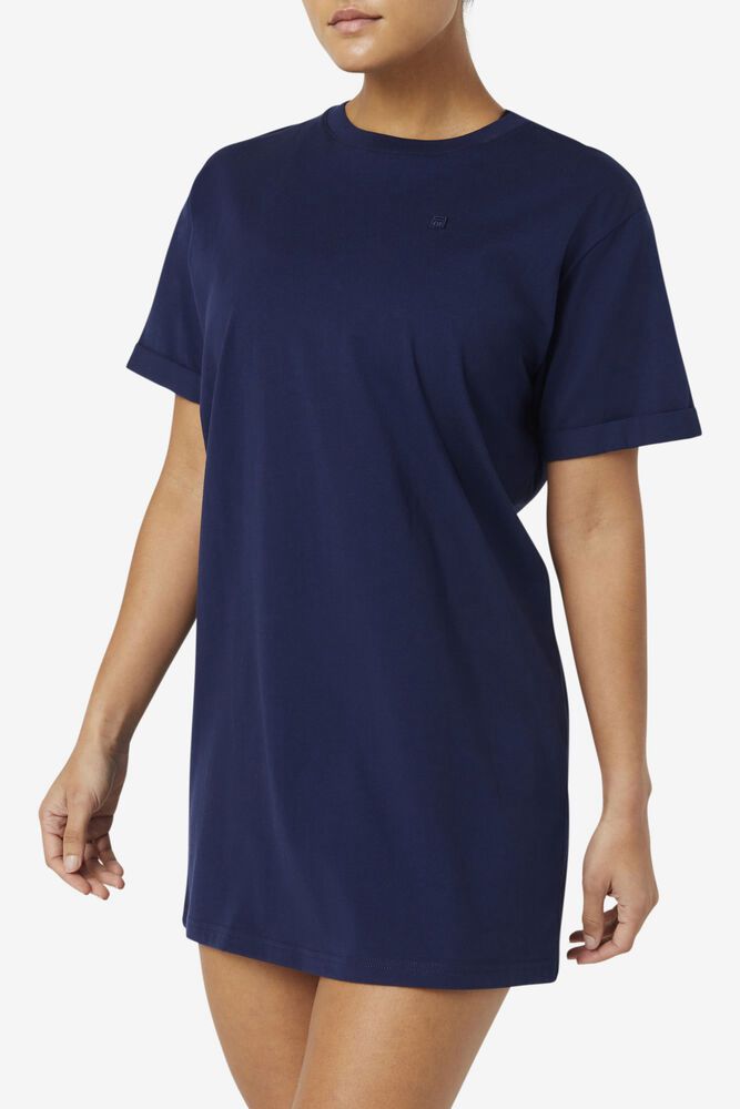 Váy nữ U.S. POLO ASSN chấm bi - xanh Navy